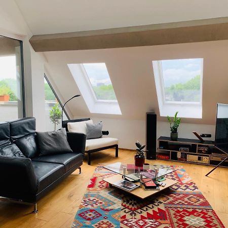Apartament Exklusives Penthouse Im Ehemaligen Bunker Hanower Zewnętrze zdjęcie