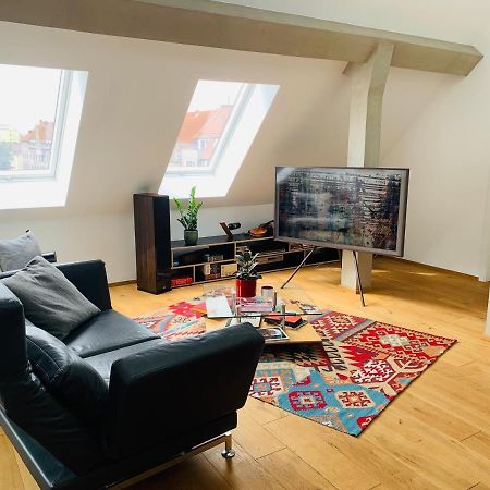 Apartament Exklusives Penthouse Im Ehemaligen Bunker Hanower Zewnętrze zdjęcie