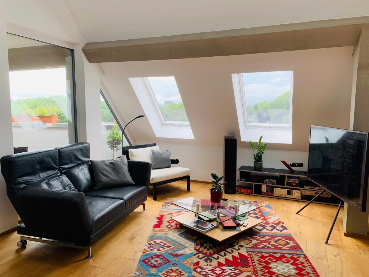 Apartament Exklusives Penthouse Im Ehemaligen Bunker Hanower Zewnętrze zdjęcie