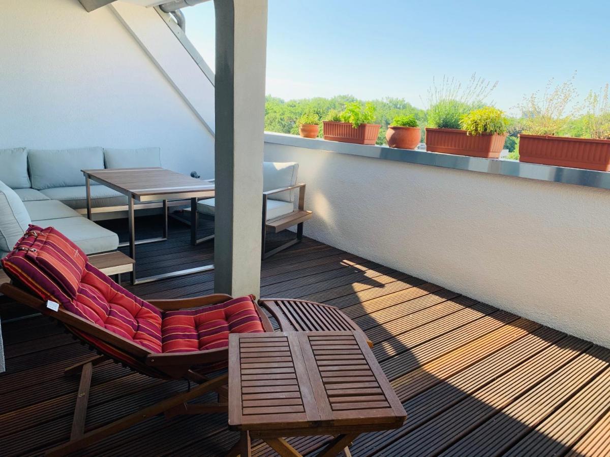 Apartament Exklusives Penthouse Im Ehemaligen Bunker Hanower Zewnętrze zdjęcie